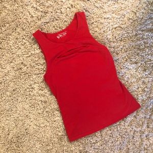 VS red tank bra top with sexy cut out